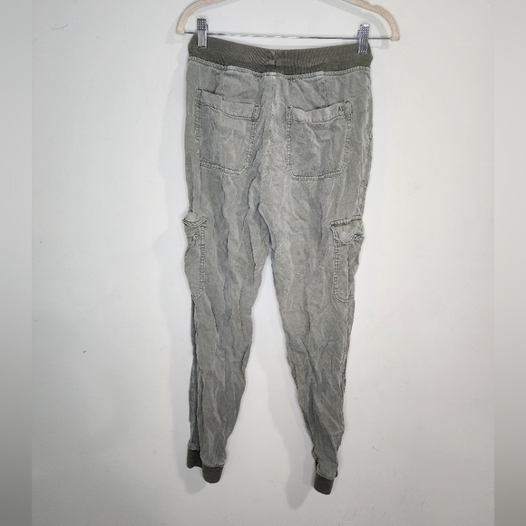 American Eagle Women XS Army Green Cargo Style Lyocell Comfy Grunge Jogger Pant - Picture 8 of 10